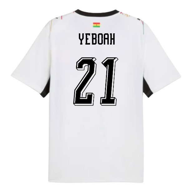 2026-2027 Ghana Home Shirt (Yeboah 21)-SoccerKits Hub | Buy Soccer Jerseys Online